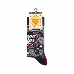 CAPSLAB Paire De Chaussettes De Ville Chupa Chups Ban -Magasin de vente Relife B2CD 2468