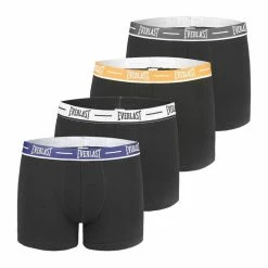 EVERLAST Lot De 4 Boxers Coton Homme Ceinture Brand