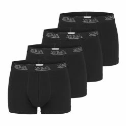 VONDUTCH Lot De 4 Boxers Homme En Coton