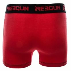 FREEGUN Sous Vêtement Boxer Freegun Duo J Noir/rouge Boxer Noir 26512 -Magasin de vente Relife B2CD 252