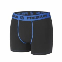 FREEGUN Lot De 4 Boxers Homme Coton Bleu -Magasin de vente Relife B2CD 2540