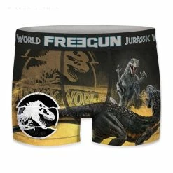 FREEGUN Lot De 4 Boxers Homme Jurassic World -Magasin de vente Relife B2CD 255