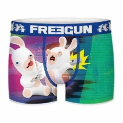 FREEGUN Lot De 4 Boxers Homme Lapins Crétins 10 FREEGUN Lot De 4 Boxers Homme Lapins Crétins -Magasin de vente Relife B2CD 2562