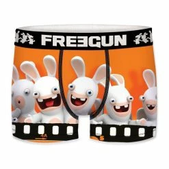 FREEGUN Lot De 4 Boxers Homme Lapins Crétins 12 FREEGUN Lot De 4 Boxers Homme Lapins Crétins -Magasin de vente Relife B2CD 2564