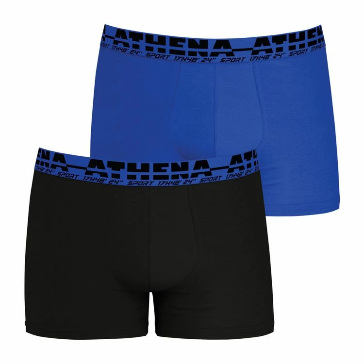 Athena Lot De 2 Boxers Homme Easy Sport 4 Athena Lot De 2 Boxers Homme Easy Sport – Image 2