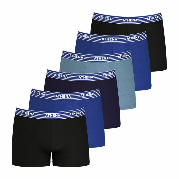 Athena Lot De 6 Boxers Homme 3 Athena Lot De 6 Boxers Homme