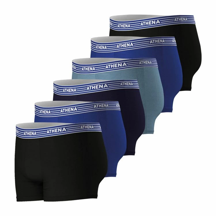 Athena Lot De 6 Boxers Homme 4 Athena Lot De 6 Boxers Homme – Image 2