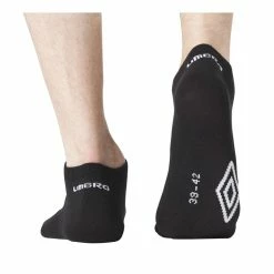 UMBRO Lot De 6 Paires De Chaussettes Sneackers Homme Taille 43/46 -Magasin de vente Relife B2CD 2596