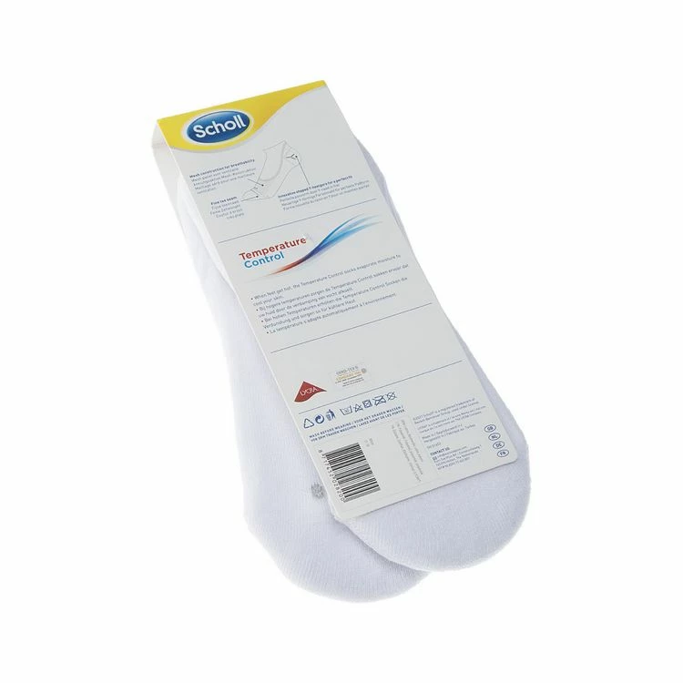 SCHOLL Chaussette Protège-pieds - Lot De 2 - Respirantes - Semelle Bouclette - Coton - Cool And Dry 6 SCHOLL Chaussette Protège-pieds - Lot De 2 - Respirantes - Semelle Bouclette - Coton - Cool And Dry – Image 4