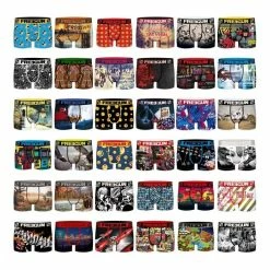 FREEGUN Pack Surprise De 12 Boxers Microfibre Homme