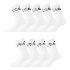 EVERLAST Lot De 9 Paires De Chaussettes Tennis Uni