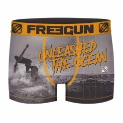 FREEGUN Lot De 4 Boxers Homme Jean And Skate -Magasin de vente Relife B2CD 2652