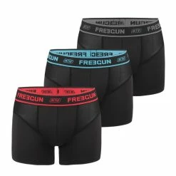 FREEGUN Lot De 3 Boxers Homme Aktiv Sport