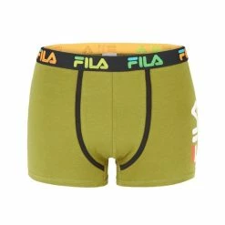 FILA Lot De 2 Boxers Coton Homme FU5040 Army And Shock -Magasin de vente Relife B2CD 2660