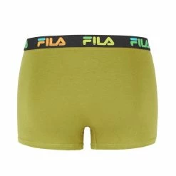 FILA Lot De 2 Boxers Coton Homme FU5040 Army And Shock -Magasin de vente Relife B2CD 2661