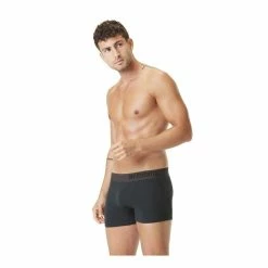 MY ESSENTIAL Lot De 3 Boxers Homme En Coton Bio Uni Gots -Magasin de vente Relife B2CD 2668