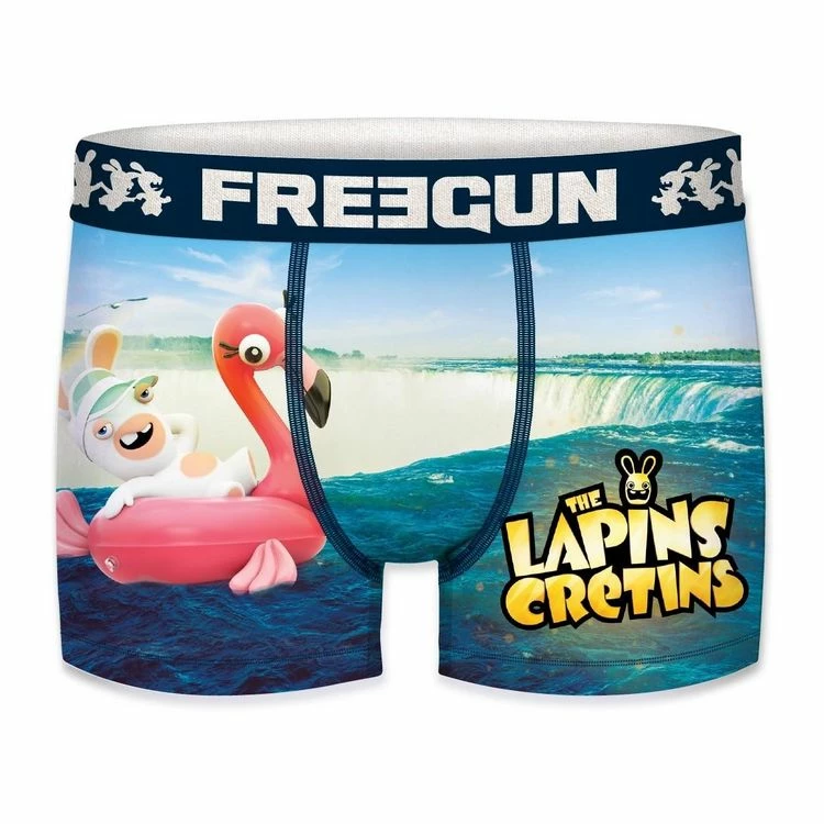 FREEGUN Lot De 7 Boxers Homme Lapins Crétins 8 FREEGUN Lot De 7 Boxers Homme Lapins Crétins – Image 6