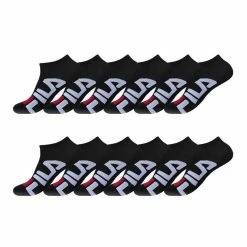 FILA Lot De 12 Paires De Chaussettes Socquettes Homme FU9199