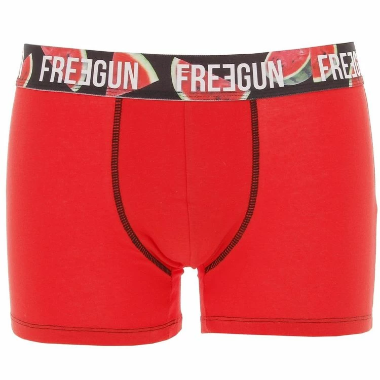 FREEGUN Sous Vêtement Boxer Freegun Bio Gots Rouge Boxer Rouge 7-175 3 FREEGUN Sous Vêtement Boxer Freegun Bio Gots Rouge Boxer Rouge 7-175