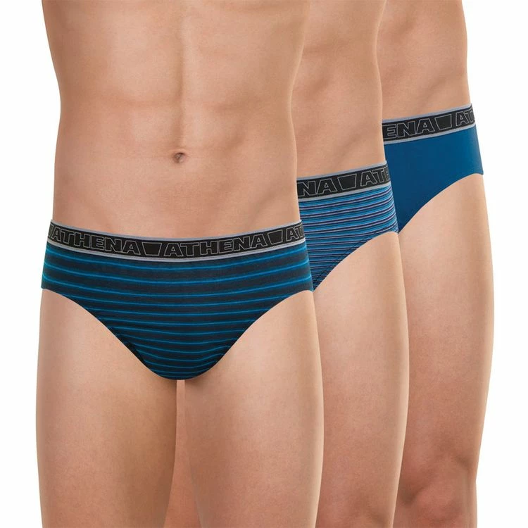 Athena Lot De 3 Slips Homme Tonic 6 Athena Lot De 3 Slips Homme Tonic – Image 4