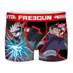 FREEGUN Lot De 4 Boxers Homme Naruto Shippuden -Magasin de vente Relife B2CD 2751