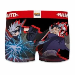 FREEGUN Lot De 4 Boxers Homme Naruto Shippuden -Magasin de vente Relife B2CD 2752