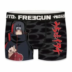 FREEGUN Lot De 4 Boxers Homme Naruto Shippuden -Magasin de vente Relife B2CD 2753