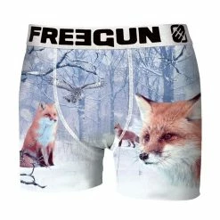 FREEGUN Lot De 5 Boxers Homme Animals -Magasin de vente Relife B2CD 2759