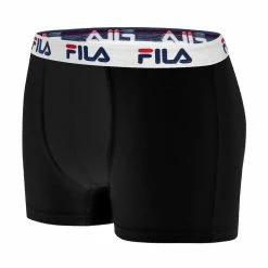 FILA Lot De 4 Boxers Coton Homme FU5016 Uni -Magasin de vente Relife B2CD 2769