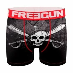 FREEGUN Lot De 5 Boxers Homme Drapeaux -Magasin de vente Relife B2CD 2786