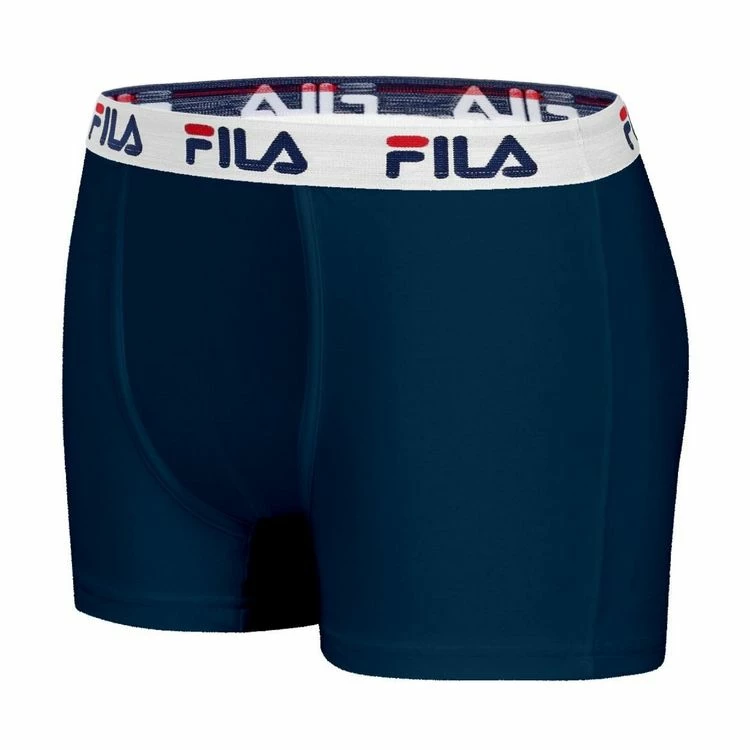 FILA Lot De 4 Boxers Coton Homme Fila 5016 Noir Et Bleu 8 FILA Lot De 4 Boxers Coton Homme Fila 5016 Noir Et Bleu – Image 6