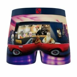 FREEGUN Lot De 4 Boxers Homme Art Attack -Magasin de vente Relife B2CD 2858