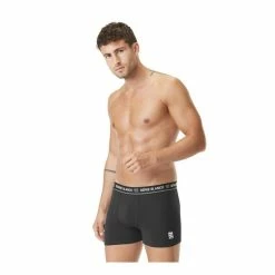 SERGE BLANCO Lot De 4 Boxers Coton Homme Unis -Magasin de vente Relife B2CD 2875