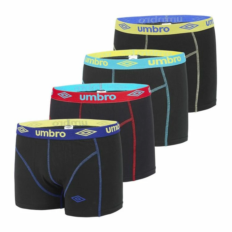 UMBRO Lot De 4 Boxers Coton Homme 3 UMBRO Lot De 4 Boxers Coton Homme
