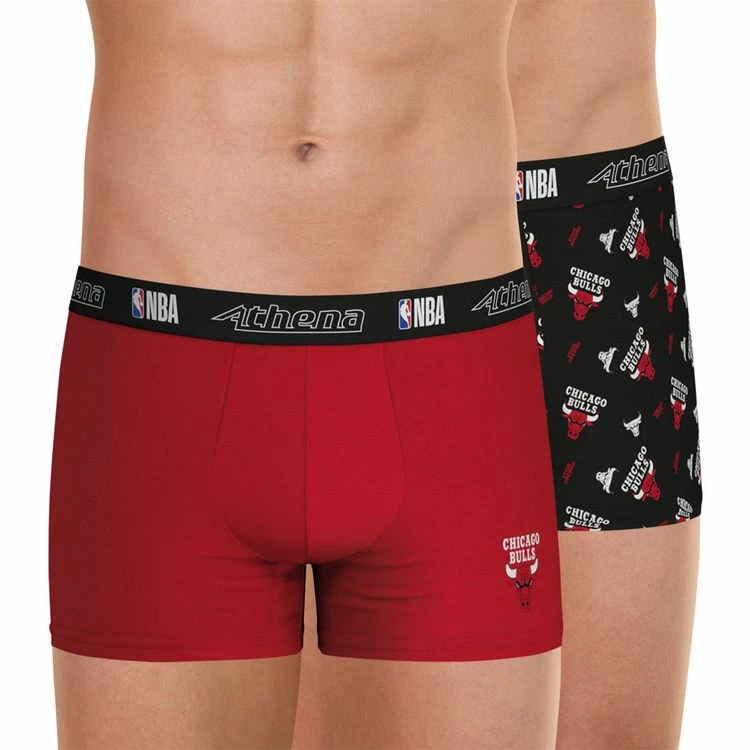 Athena Lot De 2 Boxers Homme NBA LAKERS 3 Athena Lot De 2 Boxers Homme NBA LAKERS