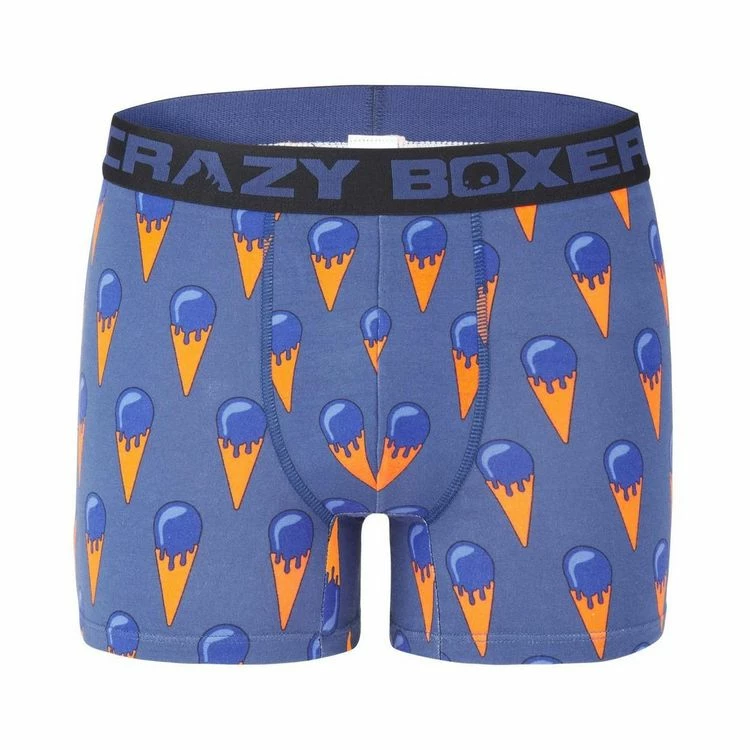 CRAZY BOXERS Boxer Homme Coton Bio Gots Ice Cream 7 CRAZY BOXERS Boxer Homme Coton Bio Gots Ice Cream – Image 5
