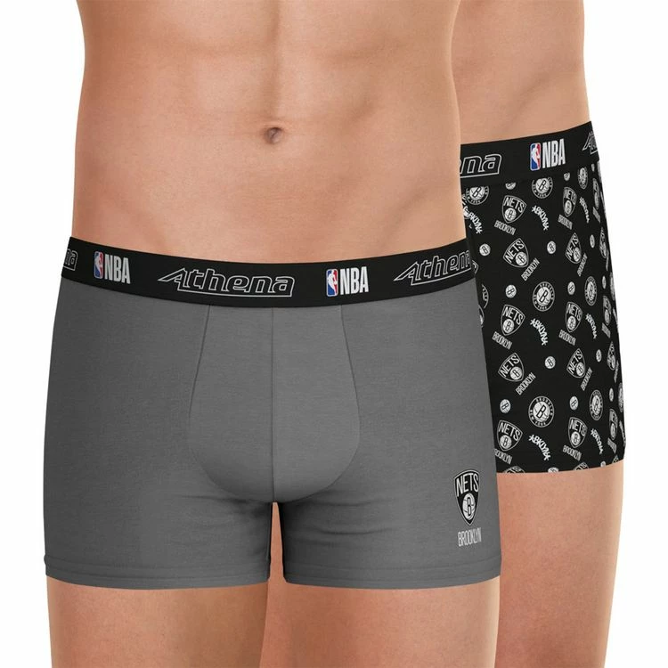 Athena Lot De 2 Boxers Homme NBA LAKERS 7 Athena Lot De 2 Boxers Homme NBA LAKERS – Image 5