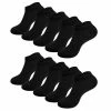 TWINDAY X10 Paires De Chaussettes Noires Homme Twinday