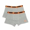 FREEGUN X2 Boxers Gris/Orange Homme Freegun KTM -Magasin de vente Relife B2CD 2972