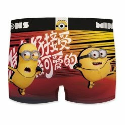 FREEGUN Lot De 4 Boxers Homme Les Minions Despicable Me 11 FREEGUN Lot De 4 Boxers Homme Les Minions Despicable Me -Magasin de vente Relife B2CD 3016