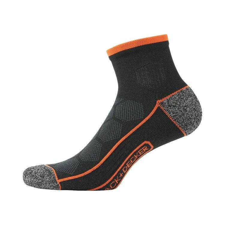 Black & Decker Lot De 2 Paires De Chaussettes Socquettes De Travail Tool 7 Black & Decker Lot De 2 Paires De Chaussettes Socquettes De Travail Tool – Image 5