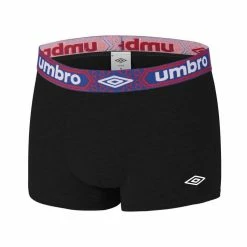 UMBRO Lot De 4 Boxers Coton Homme Uni Ceinture -Magasin de vente Relife B2CD 3082