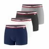 FILA Lot De 4 Boxers Coton Homme FU5059 Uni