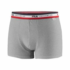 FILA Lot De 4 Boxers Coton Homme FU5059 Uni -Magasin de vente Relife B2CD 3097