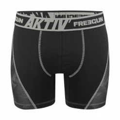 FREEGUN Lot De 4 Boxers Homme Aktiv Sport Surpiqûres Colorées -Magasin de vente Relife B2CD 3117