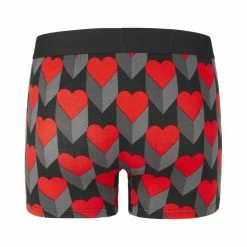 CRAZY BOXERS Boxer Homme Coton Bio Gots Heart -Magasin de vente Relife B2CD 3130