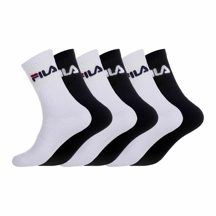 FILA Lot De 6 Paires De Chaussettes Tennis Homme 3 FILA Lot De 6 Paires De Chaussettes Tennis Homme