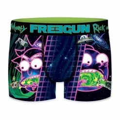FREEGUN Lot De 5 Boxers Homme Rick And Morty Portal -Magasin de vente Relife B2CD 314