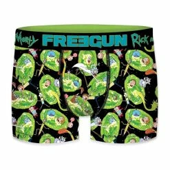 FREEGUN Lot De 5 Boxers Homme Rick And Morty Portal -Magasin de vente Relife B2CD 315