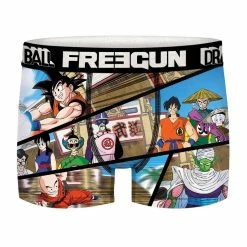FREEGUN Lot De 3 Boxers Homme Dragon Ball Saiyen 10 FREEGUN Lot De 3 Boxers Homme Dragon Ball Saiyen -Magasin de vente Relife B2CD 3165